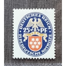 ALEMANIA 1926 Yv 392 ESTAMPILLA NUEVA CON GOMA MUY LINDA 16 EUROS